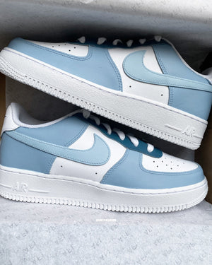 BLUE EARTH TONES nf AIR FORCE 1'S