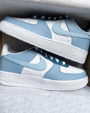 BLUE EARTH TONES nf AIR FORCE 1'S
