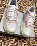 LEOPARD PRINT nf AIR FORCE 1'S (BABY/KIDS/ADULTS)