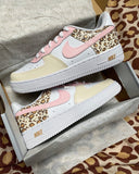 LEOPARD PRINT nf AIR FORCE 1'S (BABY/KIDS/ADULTS)