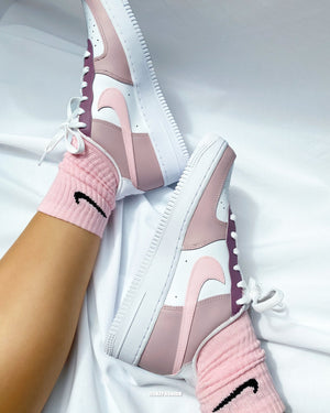 PINK BLOSSOM nf AIR FORCE 1'S