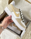 LATTE DESIGN nf AIR FORCE 1'S