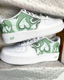AESTHETIC HEARTS nf AIR FORCE 1'S (more colours)