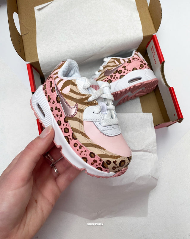 PINK ANIMAL BABY/KIDS nf AIR MAX 90