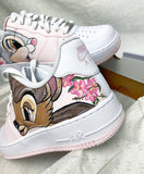 BAMBI x THUMPER nf AIR FORCE 1'S